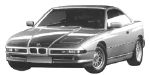 BMW E31 U0950 Fault Code